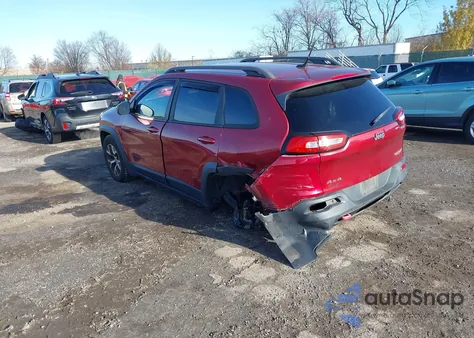 2014 Jeep Cherokee Trailhawk from USA, damaged, VIN 1C4PJMBB6EW161183